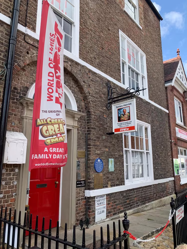 The World of James Herriot frontage on Kirkgate