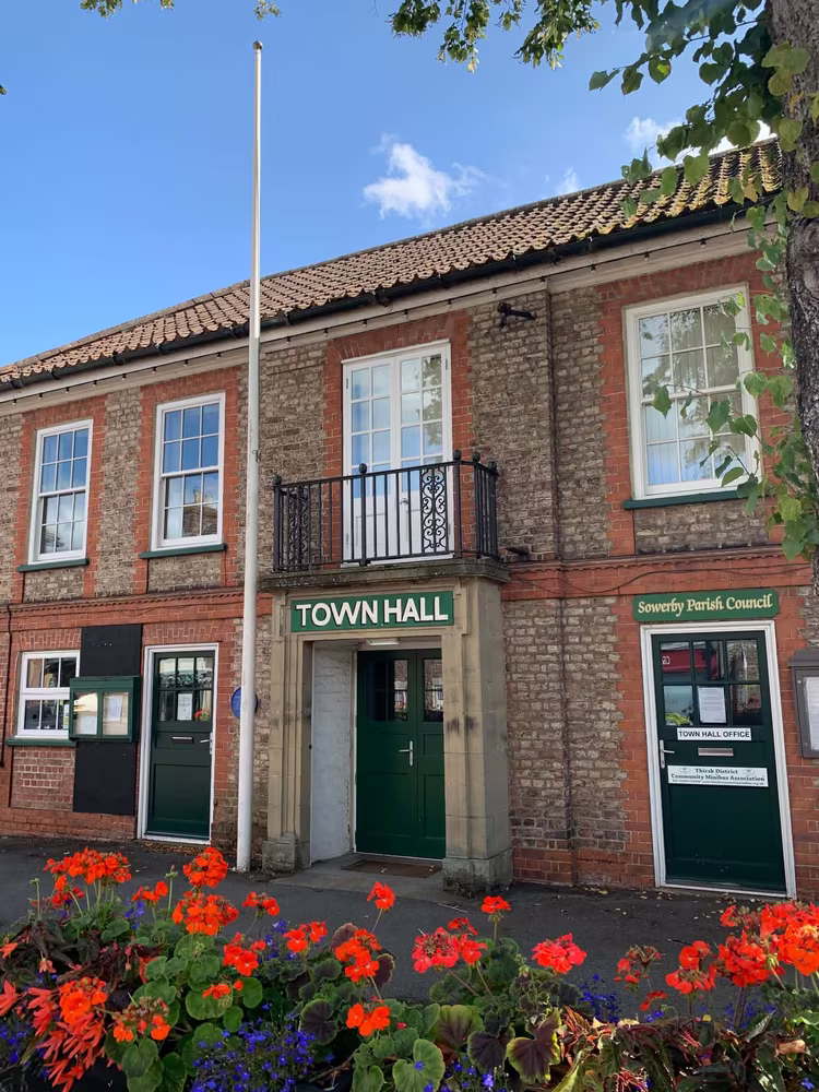 Thirsk and Sowerby Town Hall on Westgate