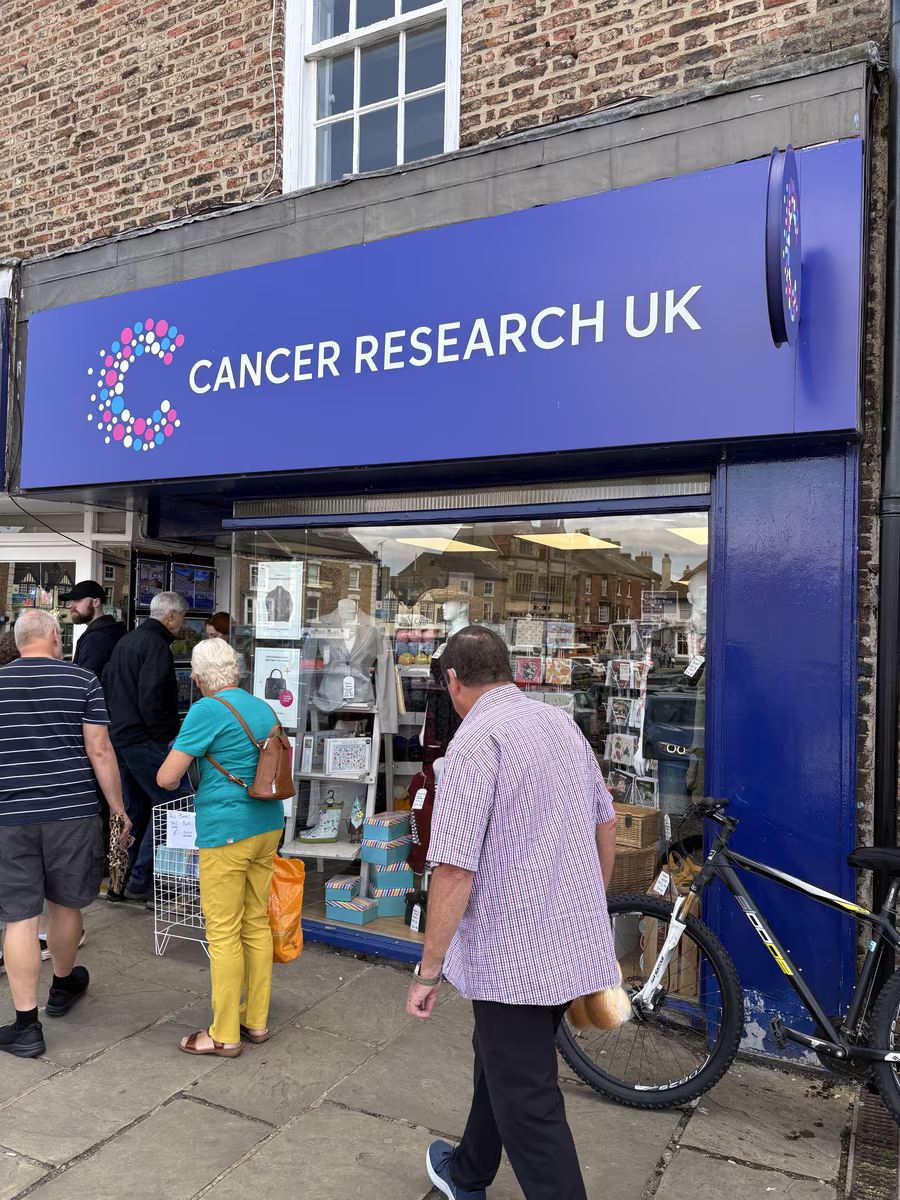 Cancer Research UK at 48 Market Place