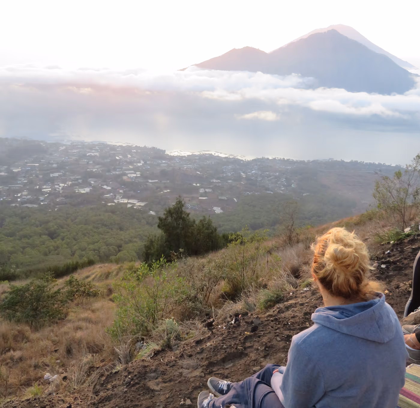 A mountain view from Rosa's travelling years